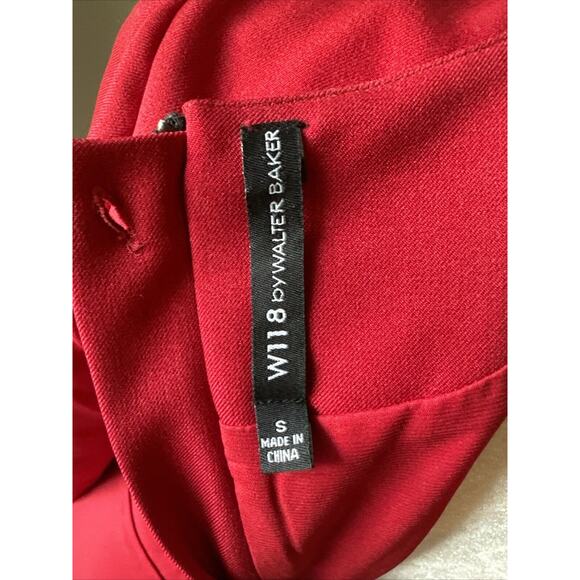 W118 By Walter Baker Size Small Hollie Dress Red Style W7961 - Picture 7 of 14